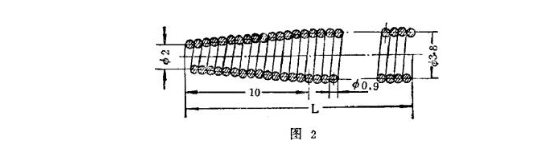 J型油封的環(huán)狀自緊彈簧結構及尺寸規(guī)格表(含表)