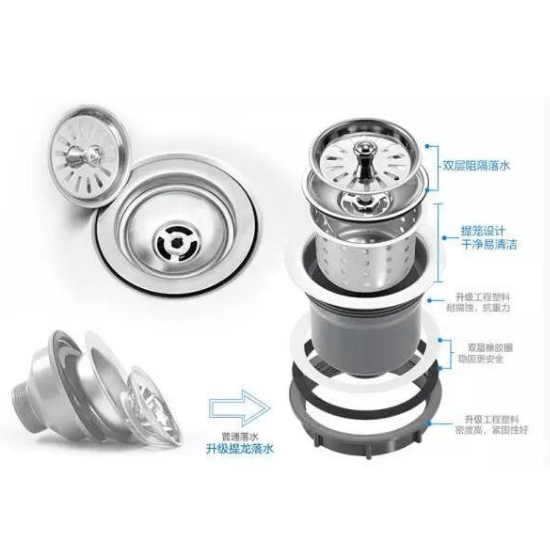 水槽底部漏水，防水層脫膠，怎么修？
